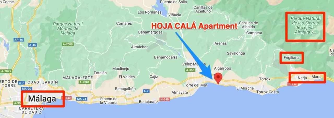 Hoja Cala Apartment Algarrobo Costa Exterior foto
